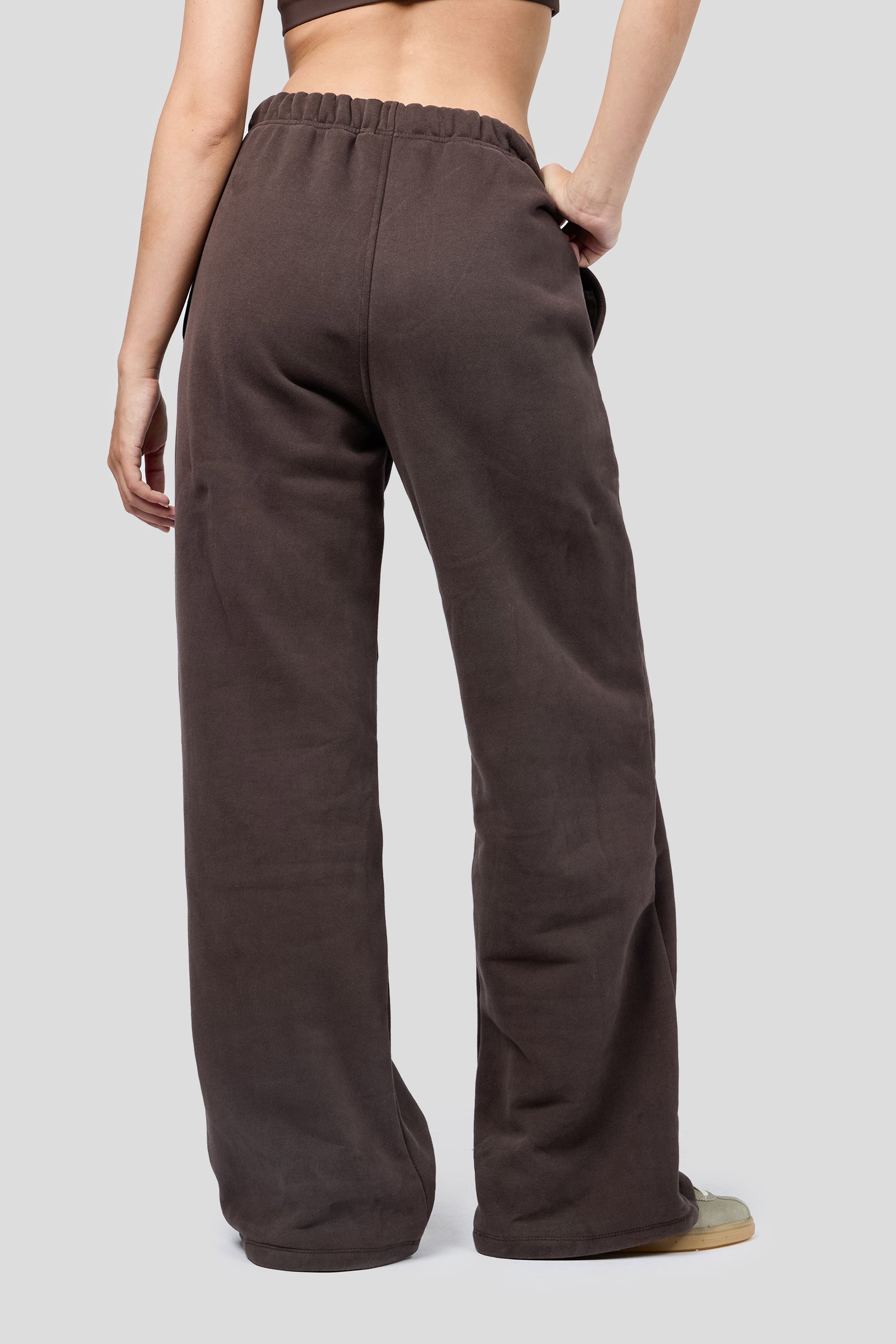 Form Fleece Wide Jogger - Cocoa 
