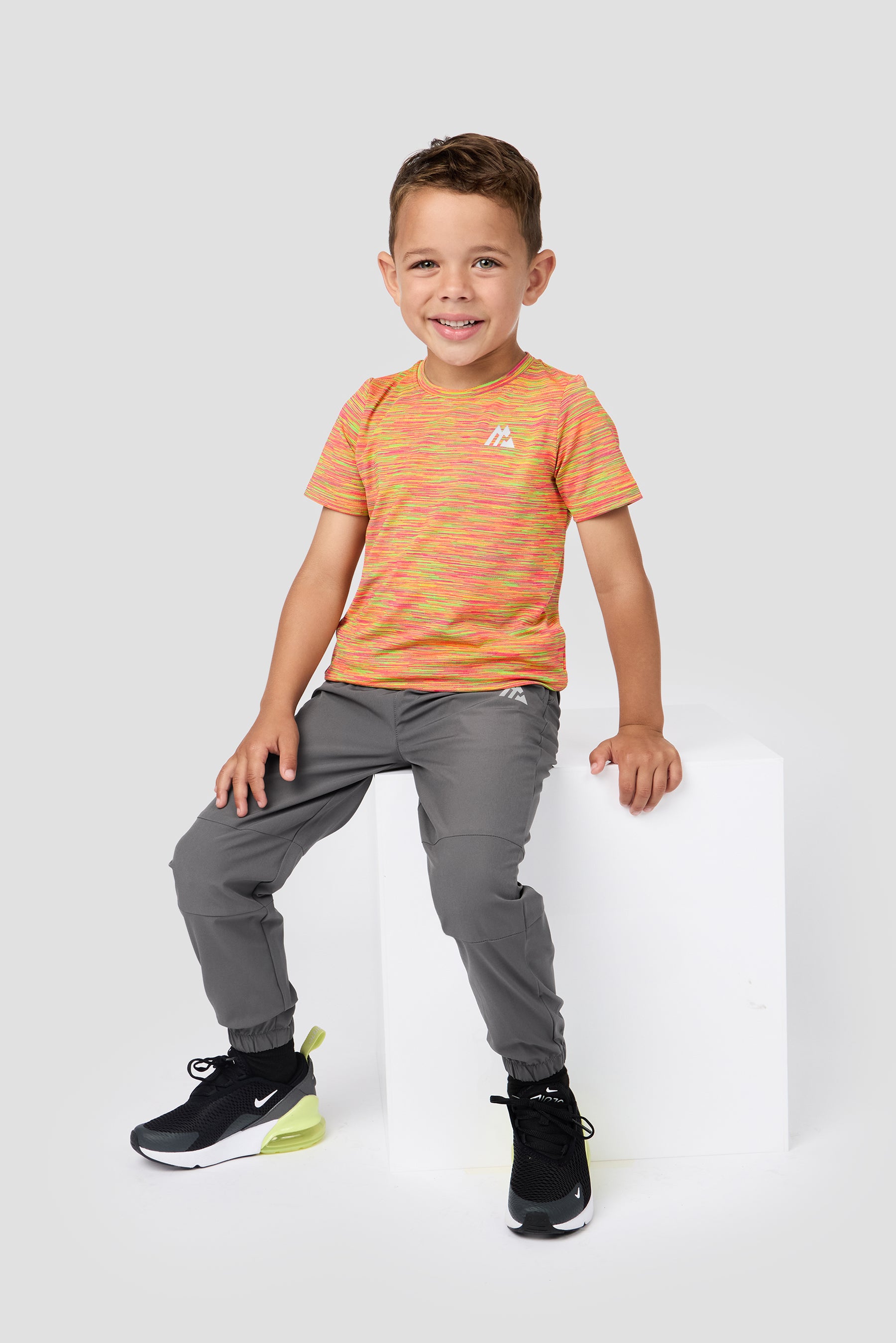 Infant Boys Trail T-Shirt/Pant Set - Red/Green Multi