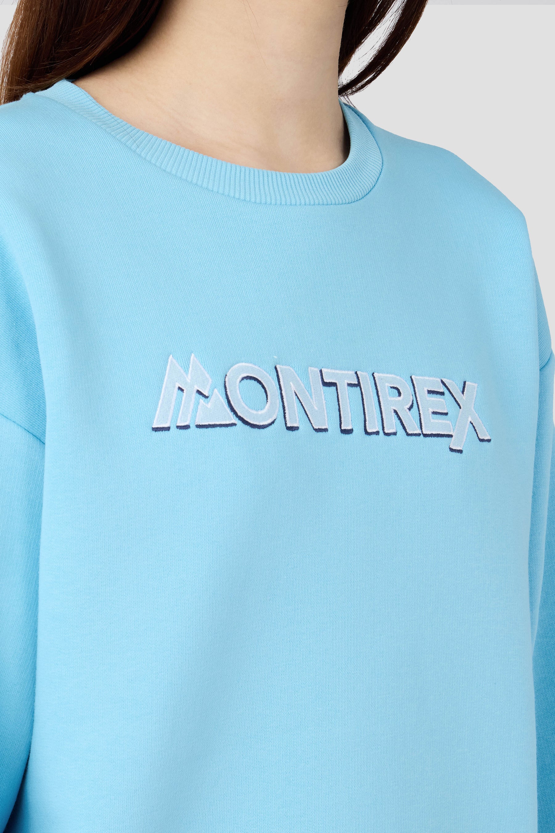 Girls Leap Sweatshirt - Seashell Blue