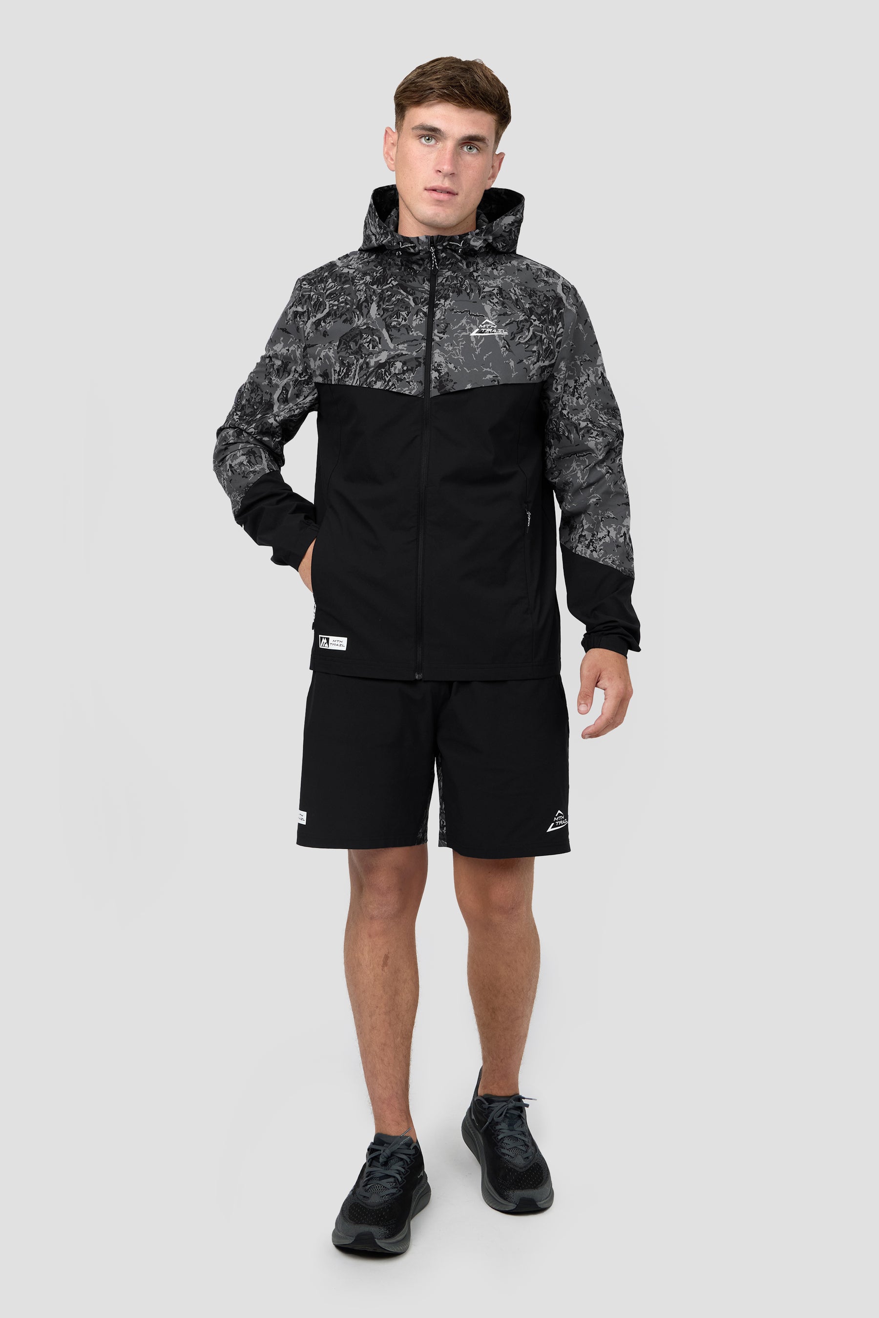 MTX Trail Triax Windbreaker - Black/Asphalt