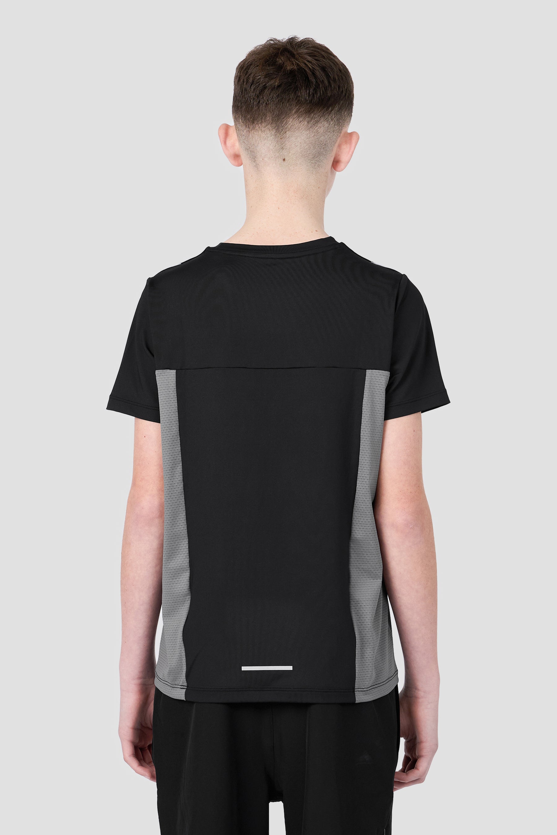 Boys Scope T-Shirt - Black/Cement Grey