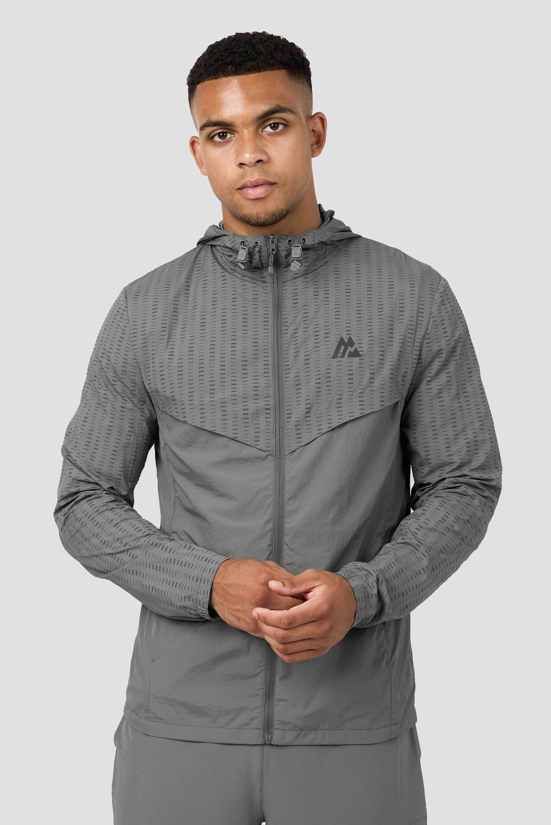 MTX Run Tempo Windbreaker - Cement Grey