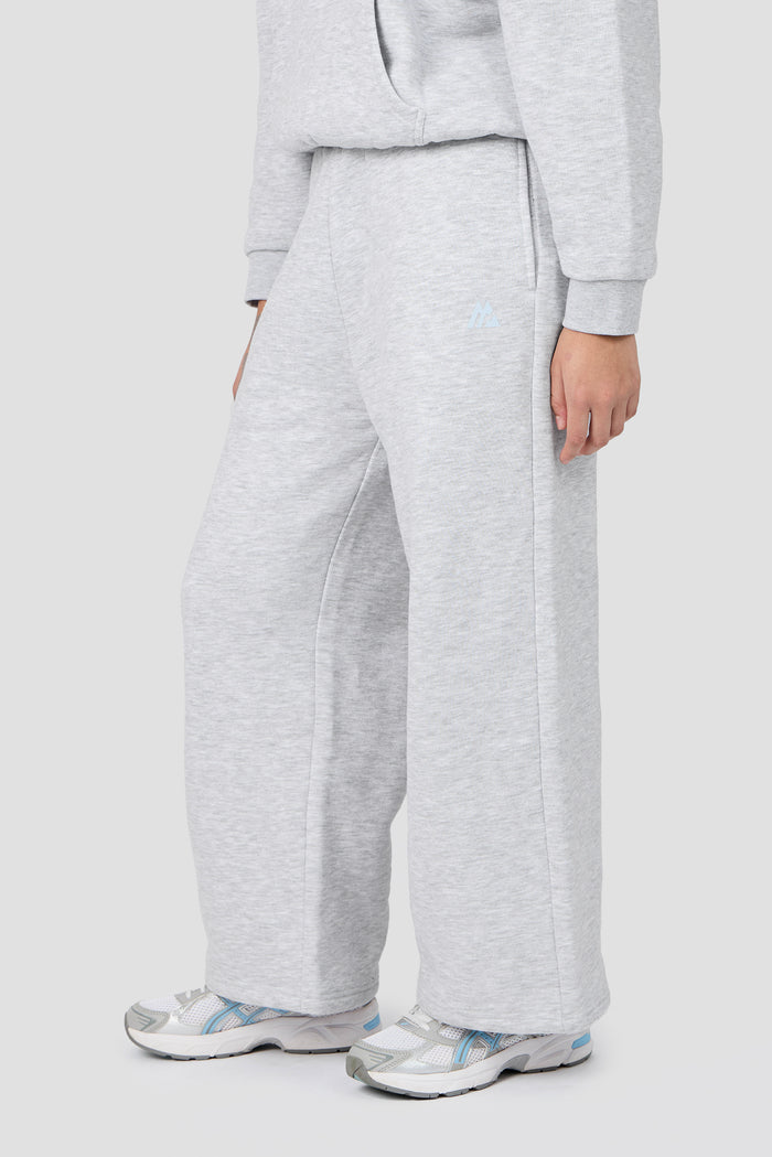 Girls Vibe Jogger - Light Smoke Grey Marl/Misty Blue