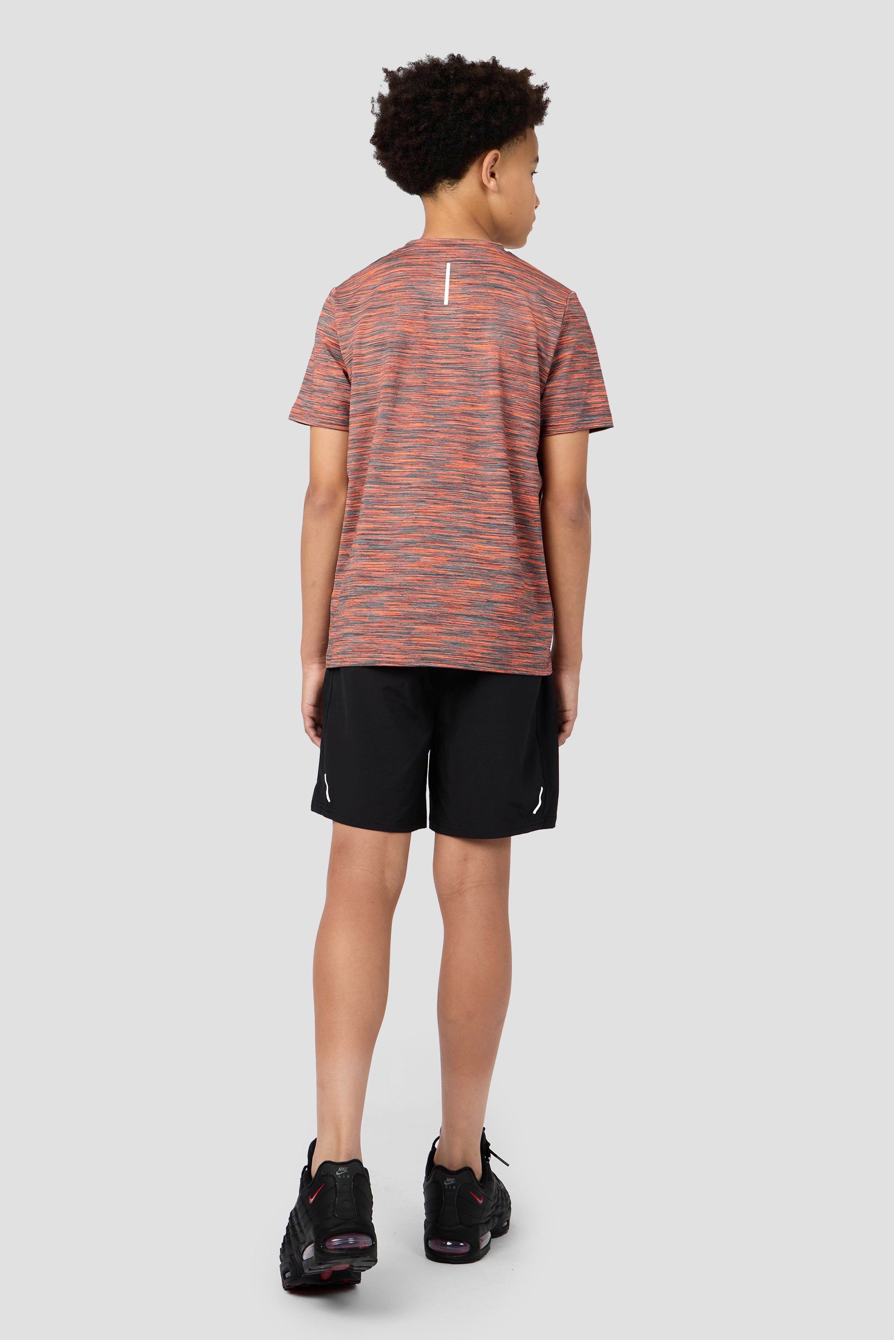 Boys Trail T-Shirt - Grey/Orange