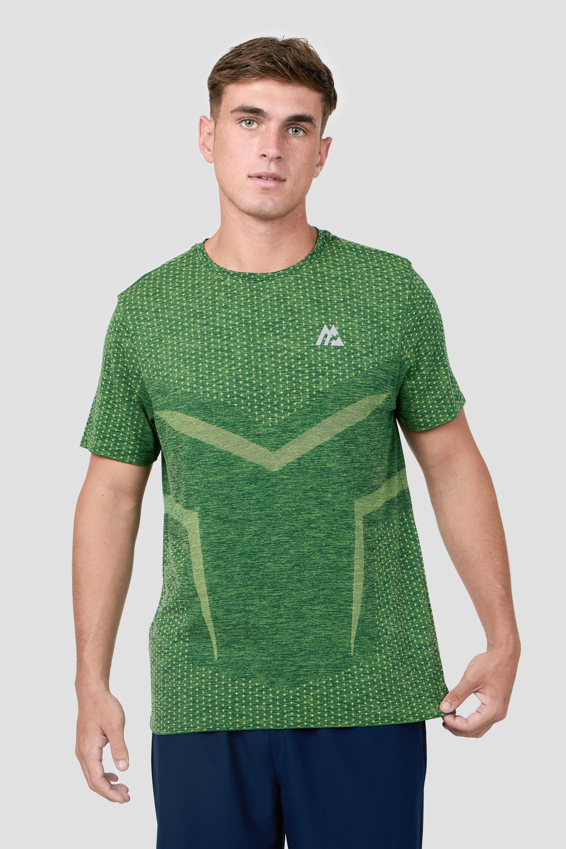 Vault Seamless T-Shirt - Evergreen/Applpe