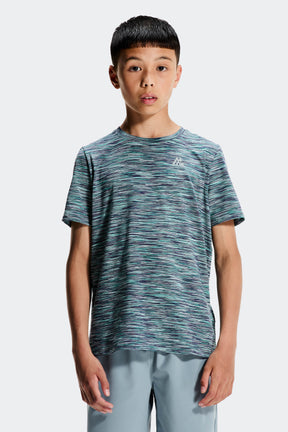 TRAIL 2.0 T-SHIRT - CADET GREY/PALAZZO/SOVEREIGN/MINERAL GREEN/BREEZE