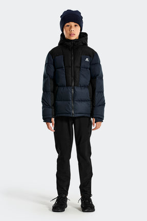 Carve Down Jacket - Navy Shadow/Black