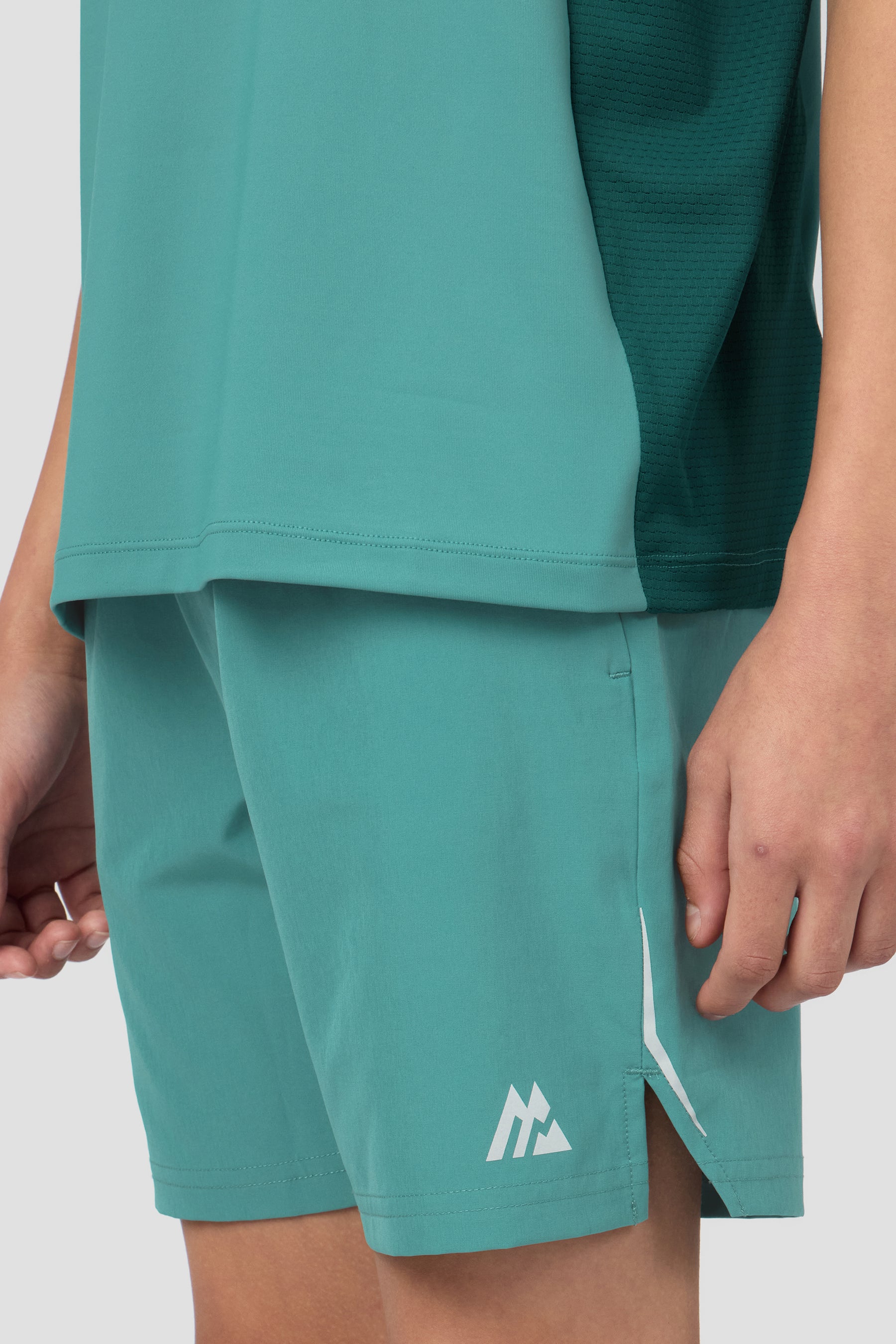 Boys Scope Short - Steel Teal/Ocean Abyss