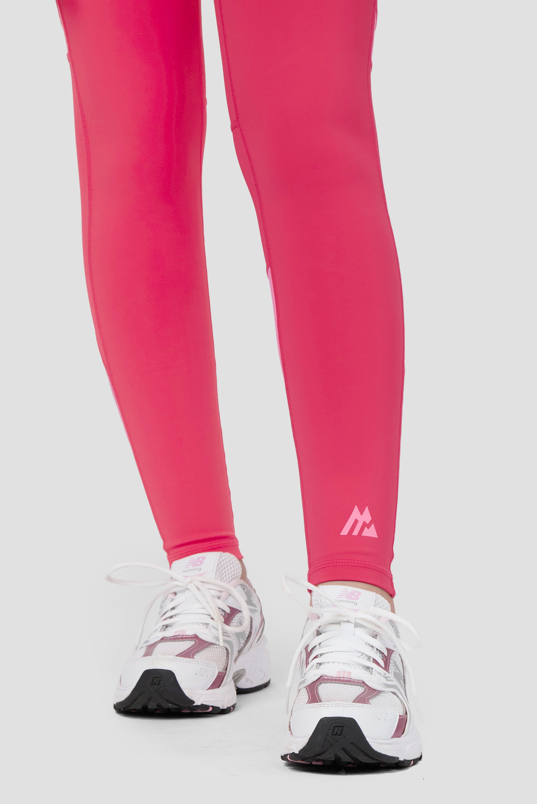 Girls Dash Legging - Hibiscus/Framboise