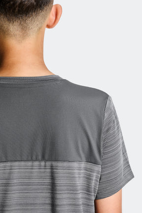 Boys Drift T-Shirt - Cement Grey/Asphalt