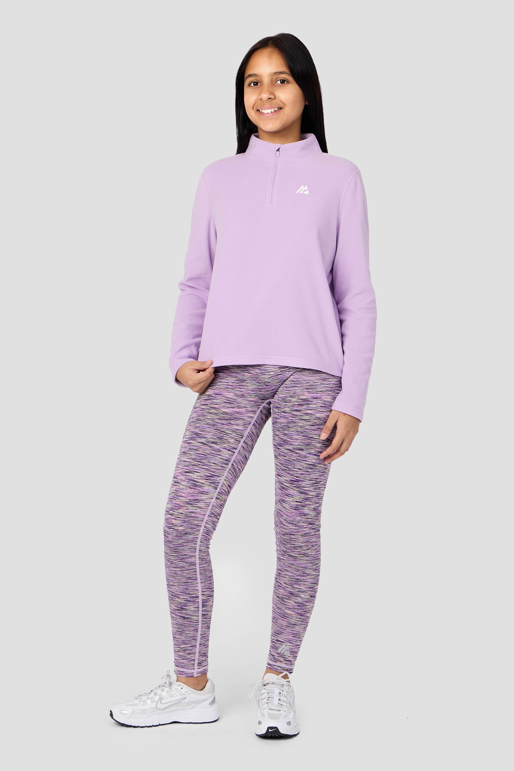 Girls Everest Oversized 1/4 Zip Fleece - Parma