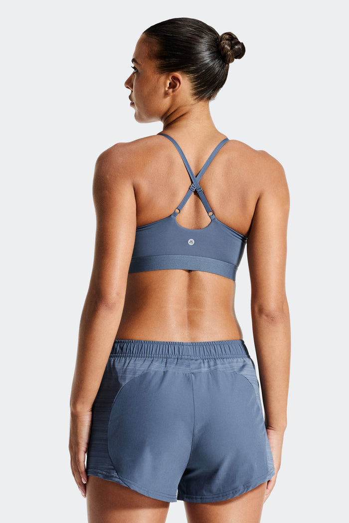 Breathe Bra - Greyed Indigo