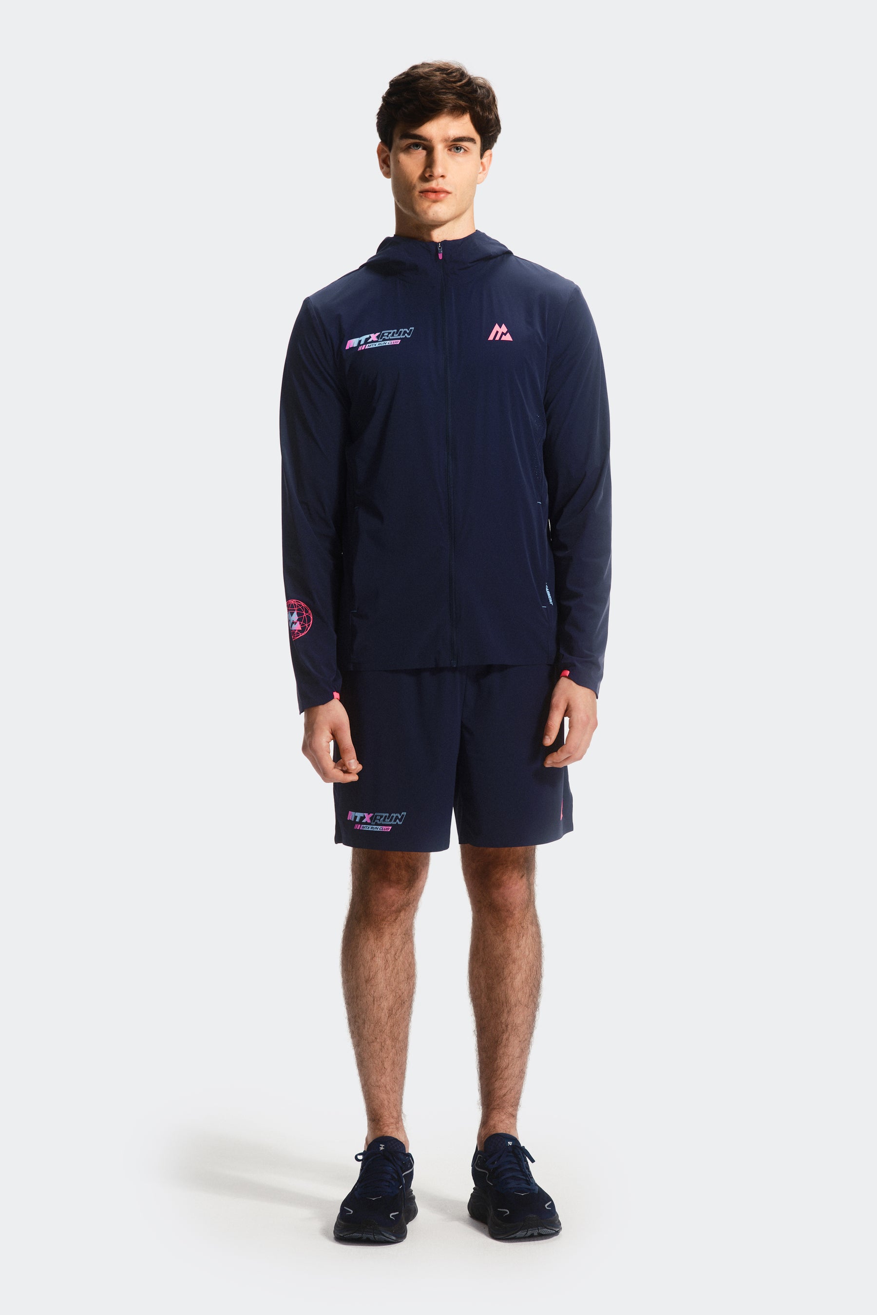 MTX Run Vertex Windbreaker - Midnight Blue