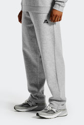 Essential Straight Leg Jogger - Cement Grey Marl
