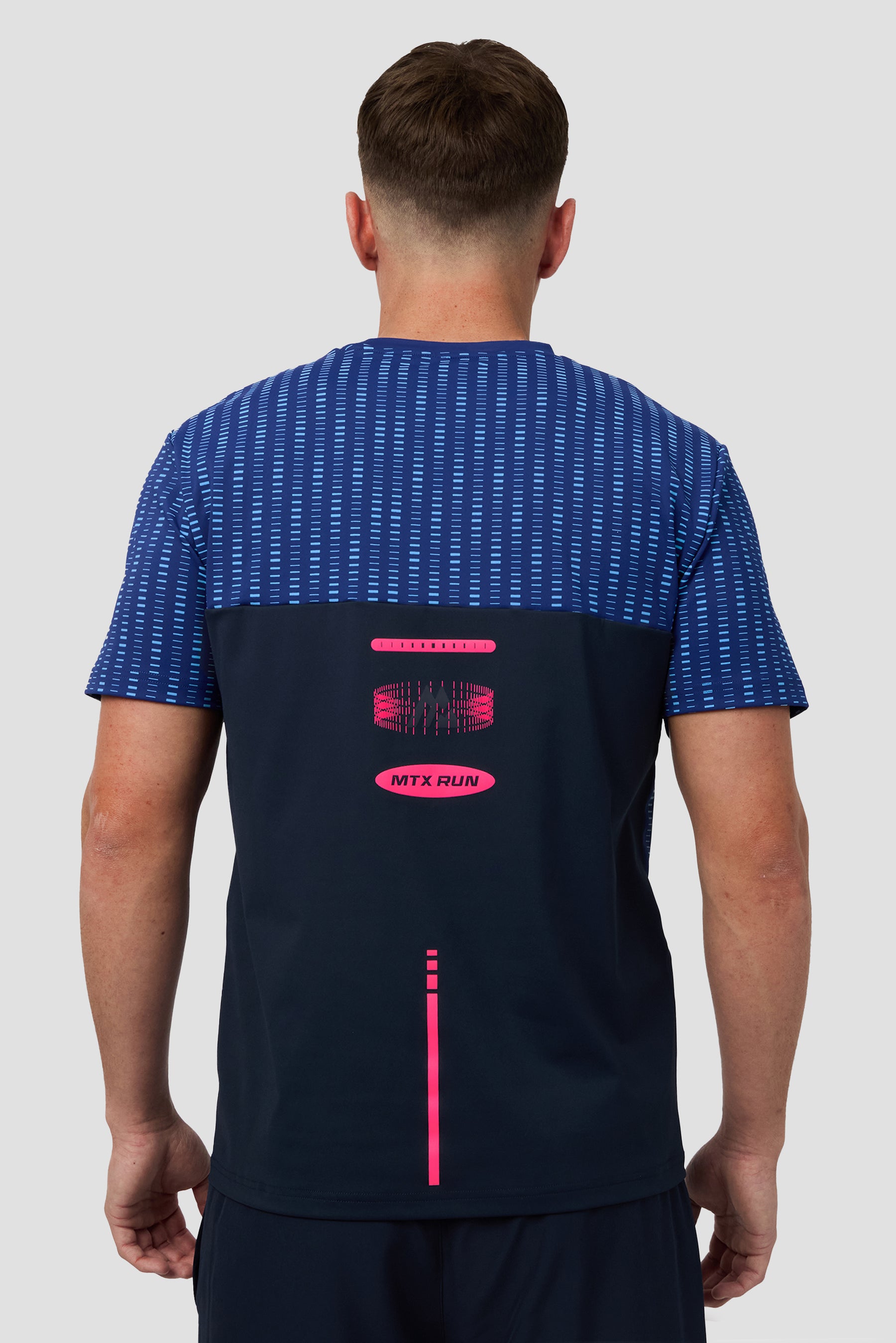 MTX Run Tempo T-Shirt - Marine Blue/Midnight Blue