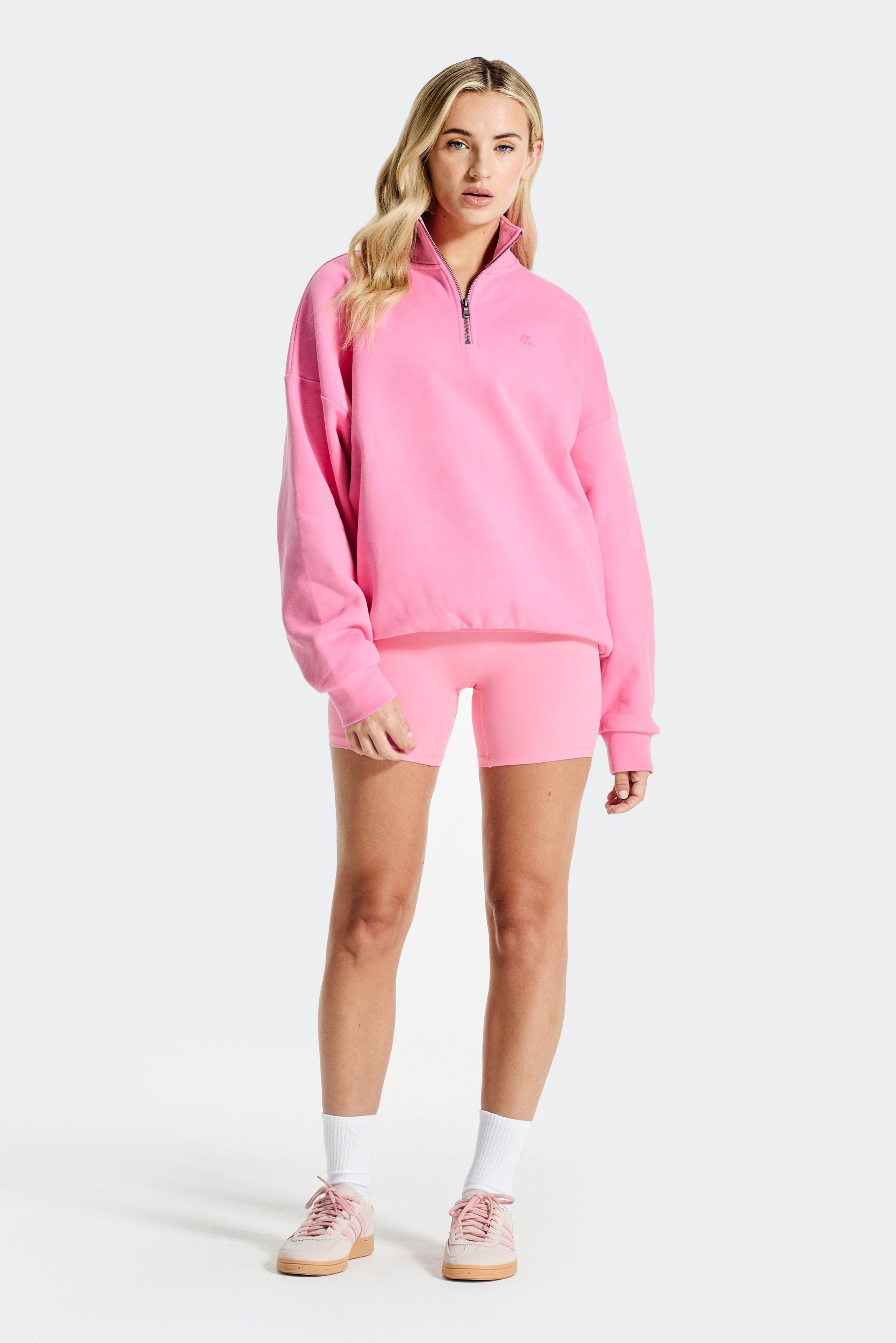 Form 1/4 Zip - Pink Lemonade | Montirex Gymwear & Sportswear