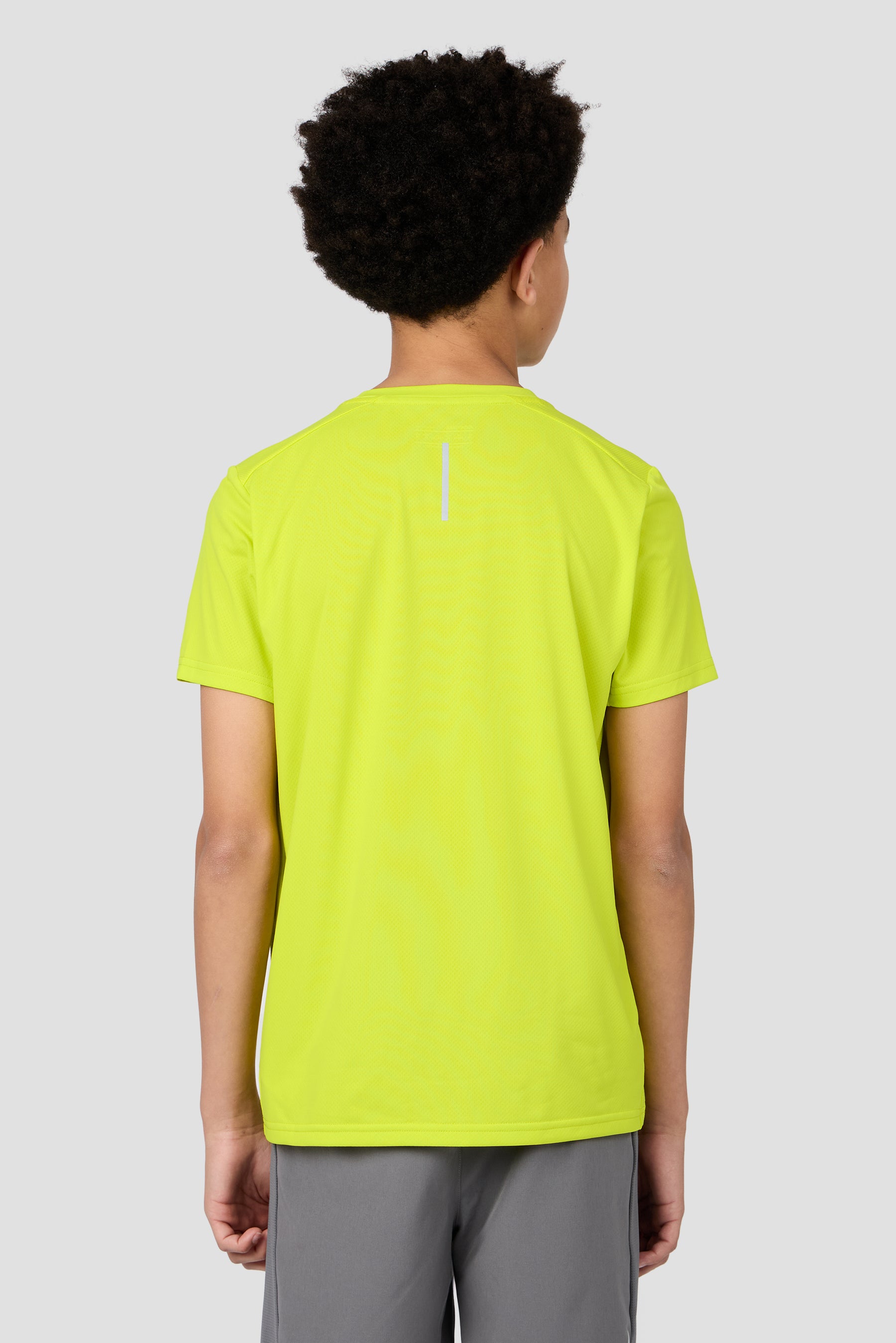 Boys Delta T-Shirt - Electric Lime