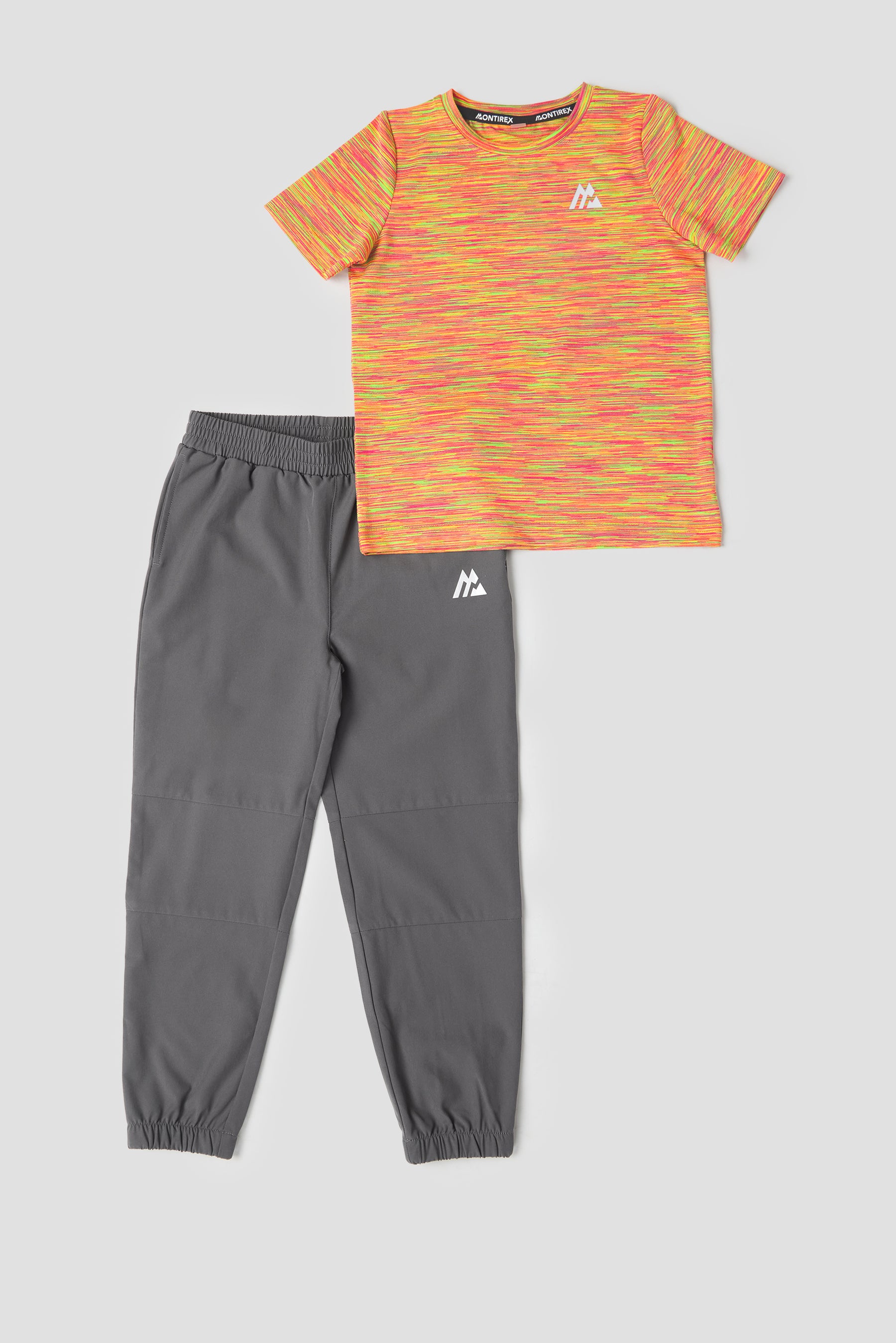 Infant Boys Trail T-Shirt/Pant Set - Red/Green Multi