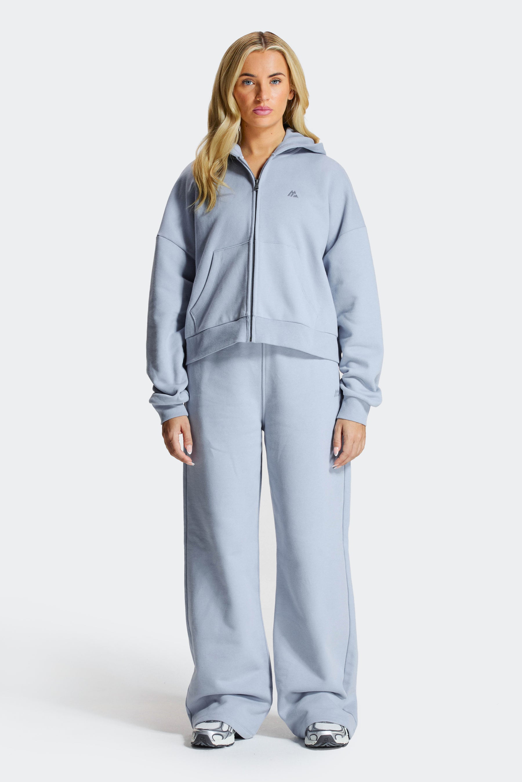 Form Full Zip Hood - Blue Blizzard