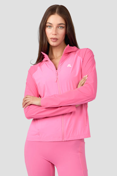 MTX Run Switch Windbreaker - Peony Pink | Montirex Sportswear