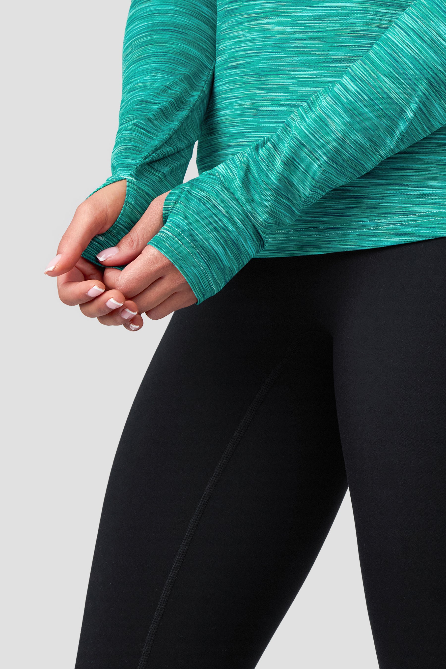 Women's Trail 1/4 Zip - Teal/Blue