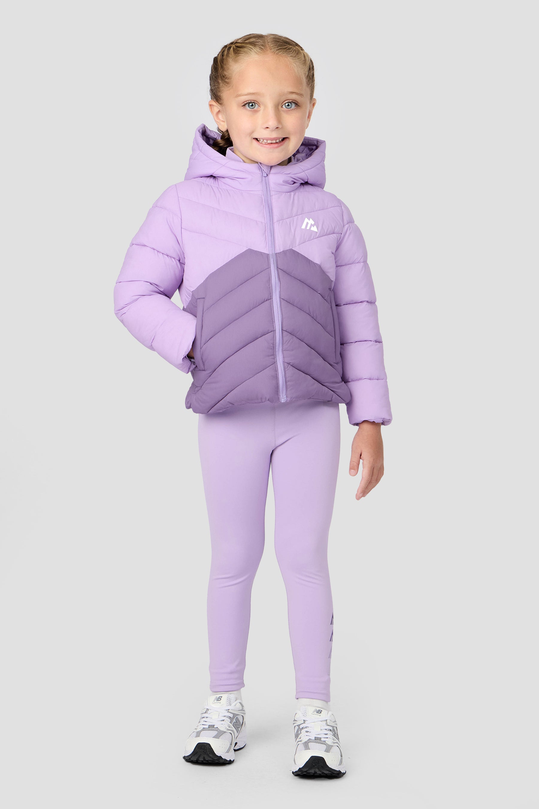 Infant Girls Icicle Jacket - Lilac Breeze/Chalk Violet