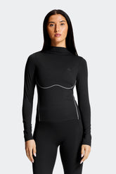 Dawn Long Sleeve Top - Black