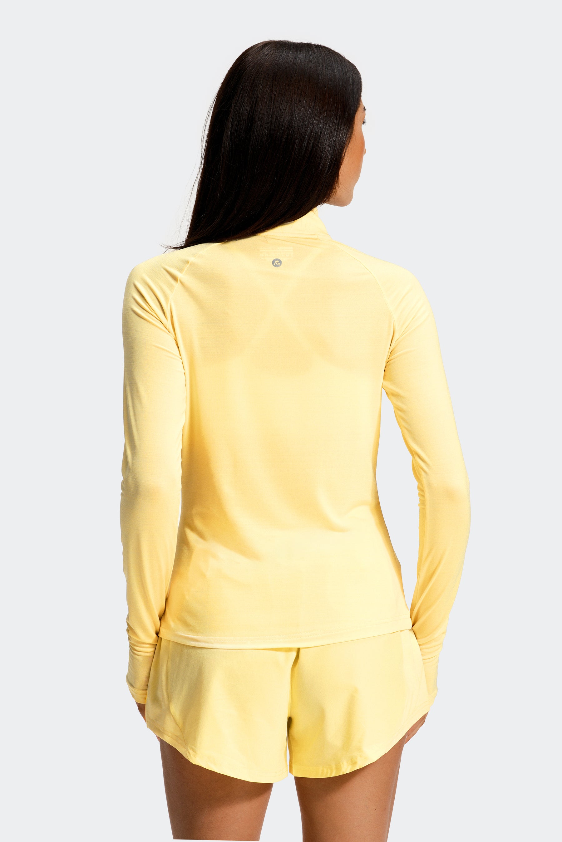 Breathe 1/4 Zip - Lemon