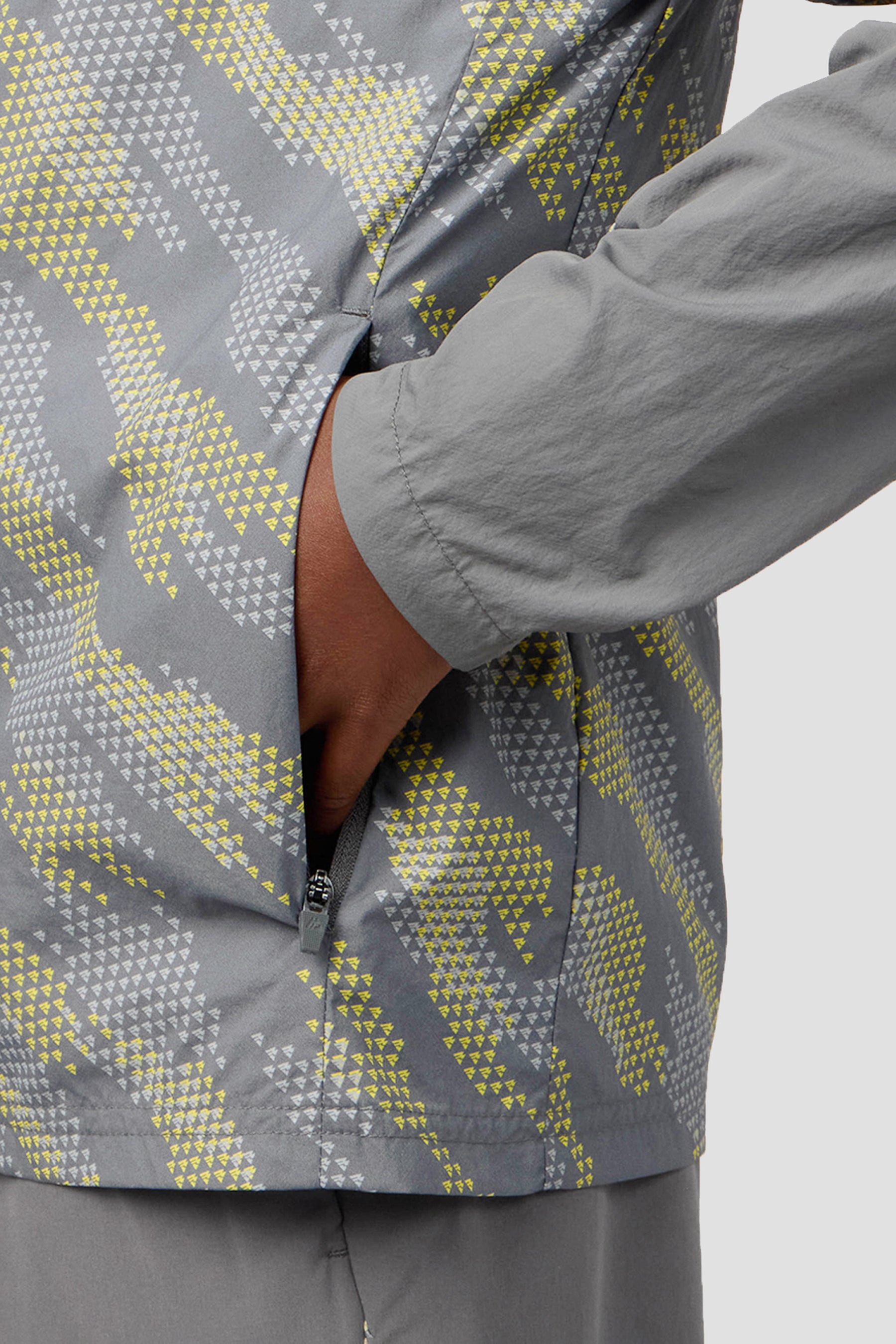 Boys Thera Jacket - Cement Grey/Patinum Grey/OG Neon