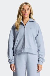 Form Full Zip Hood - Blue Blizzard