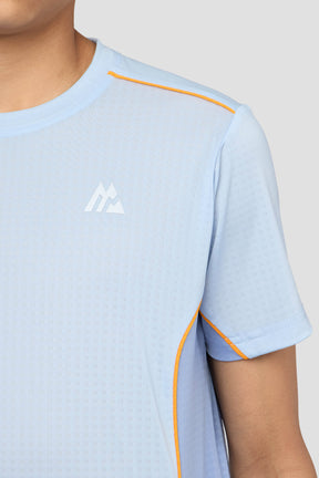 Boys Chroma T-Shirt - Summer Mist/Cloudy Blue/Tangerine Glow