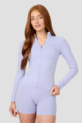 Muse Seamless Full Zip - Lilac Sapphire