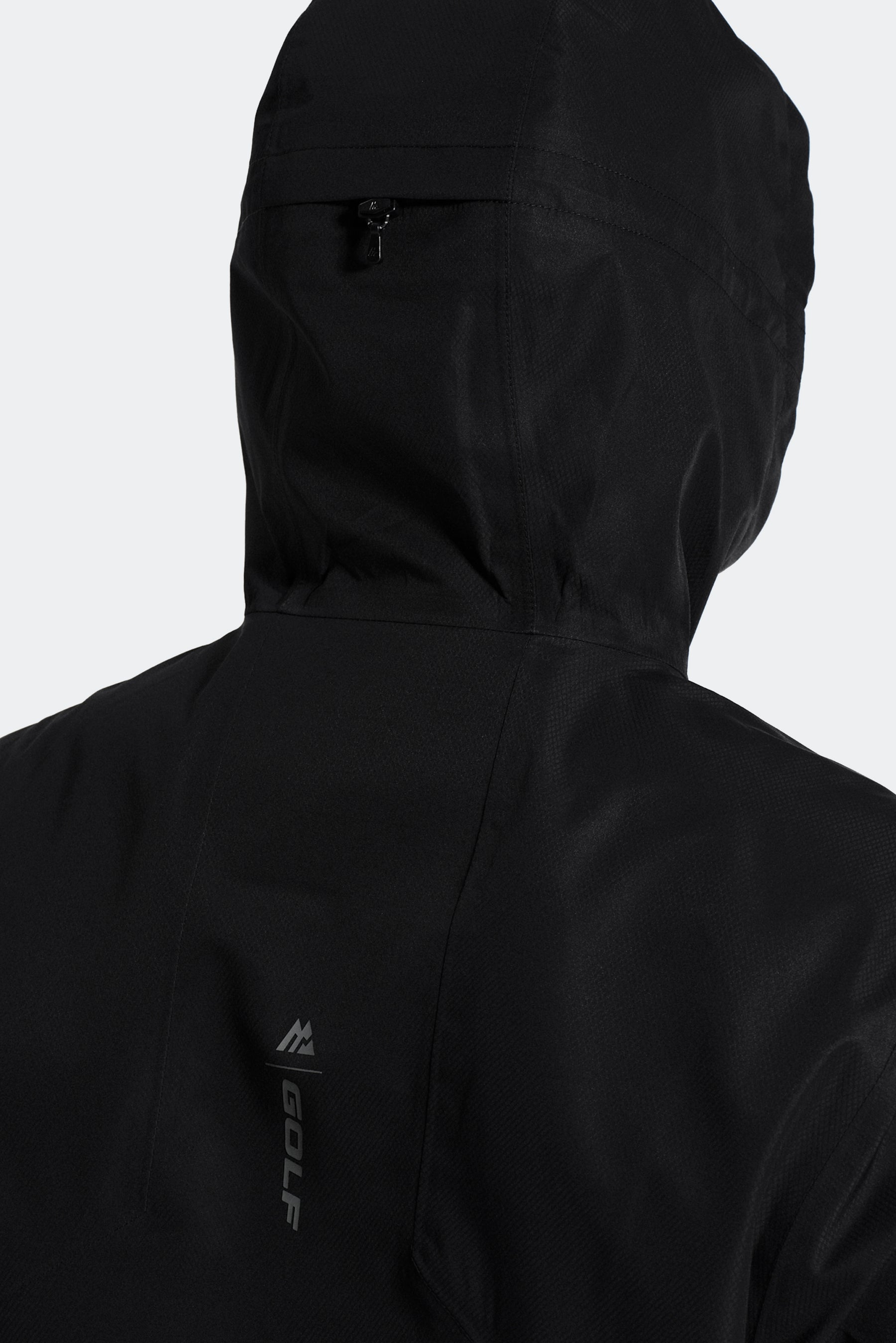 Golf Waterproof Jacket - Black/Onyx
