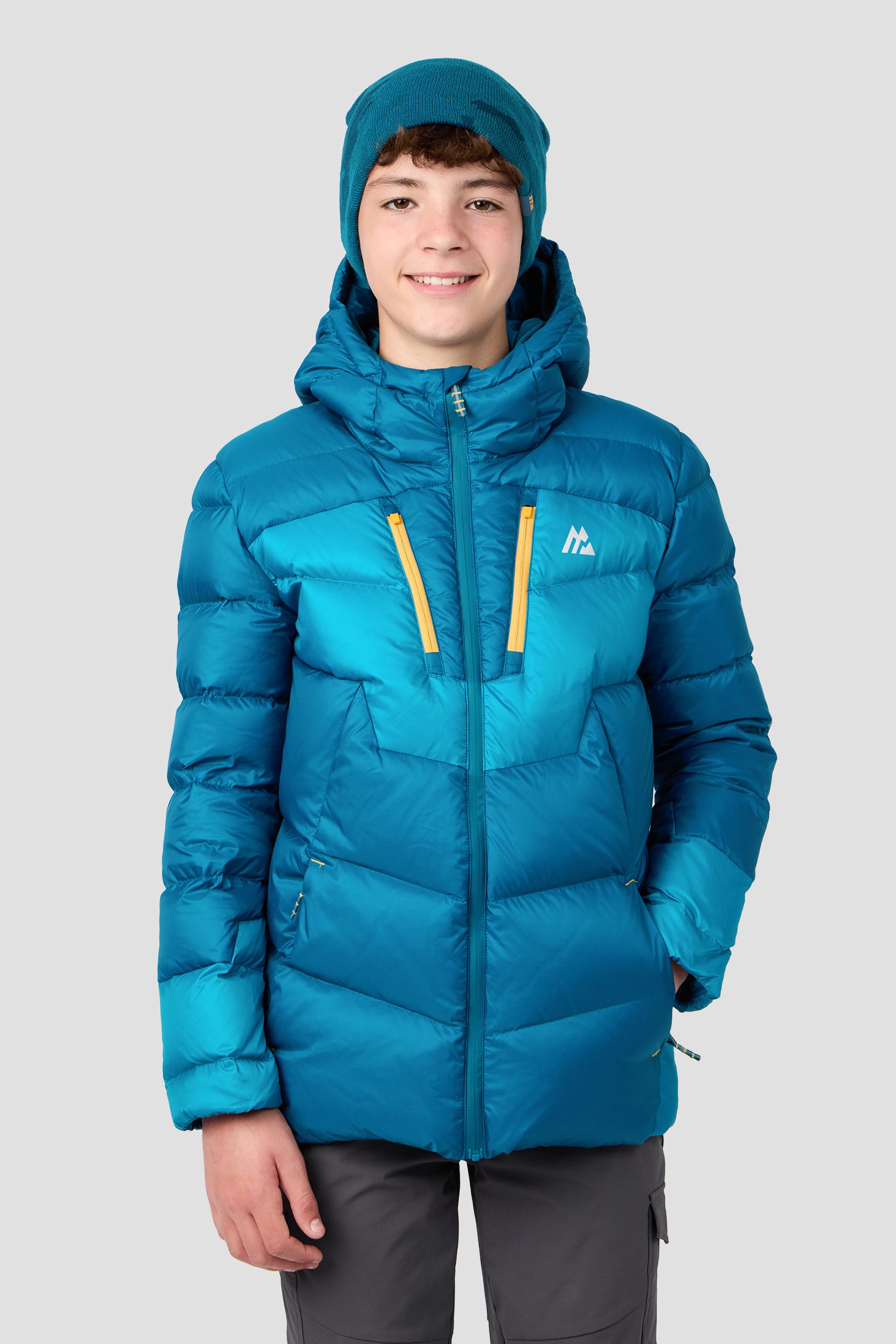 Boys Foli Beanie - Duck Blue