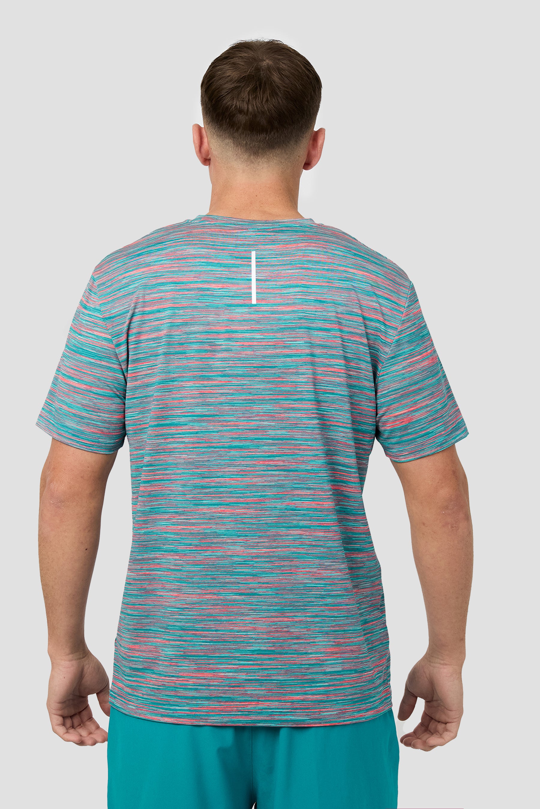 Trail T-Shirt - Teal/Pink