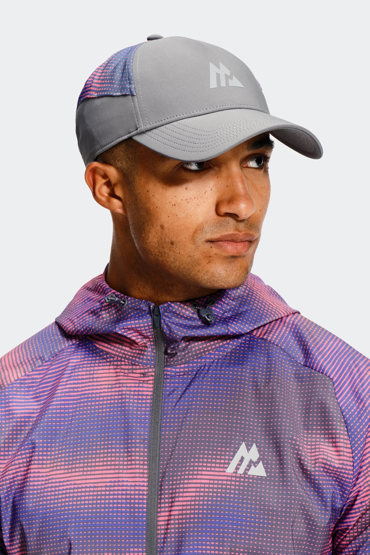 Haze Cap - Cement Grey/Electric Purple/Mauve Pink
