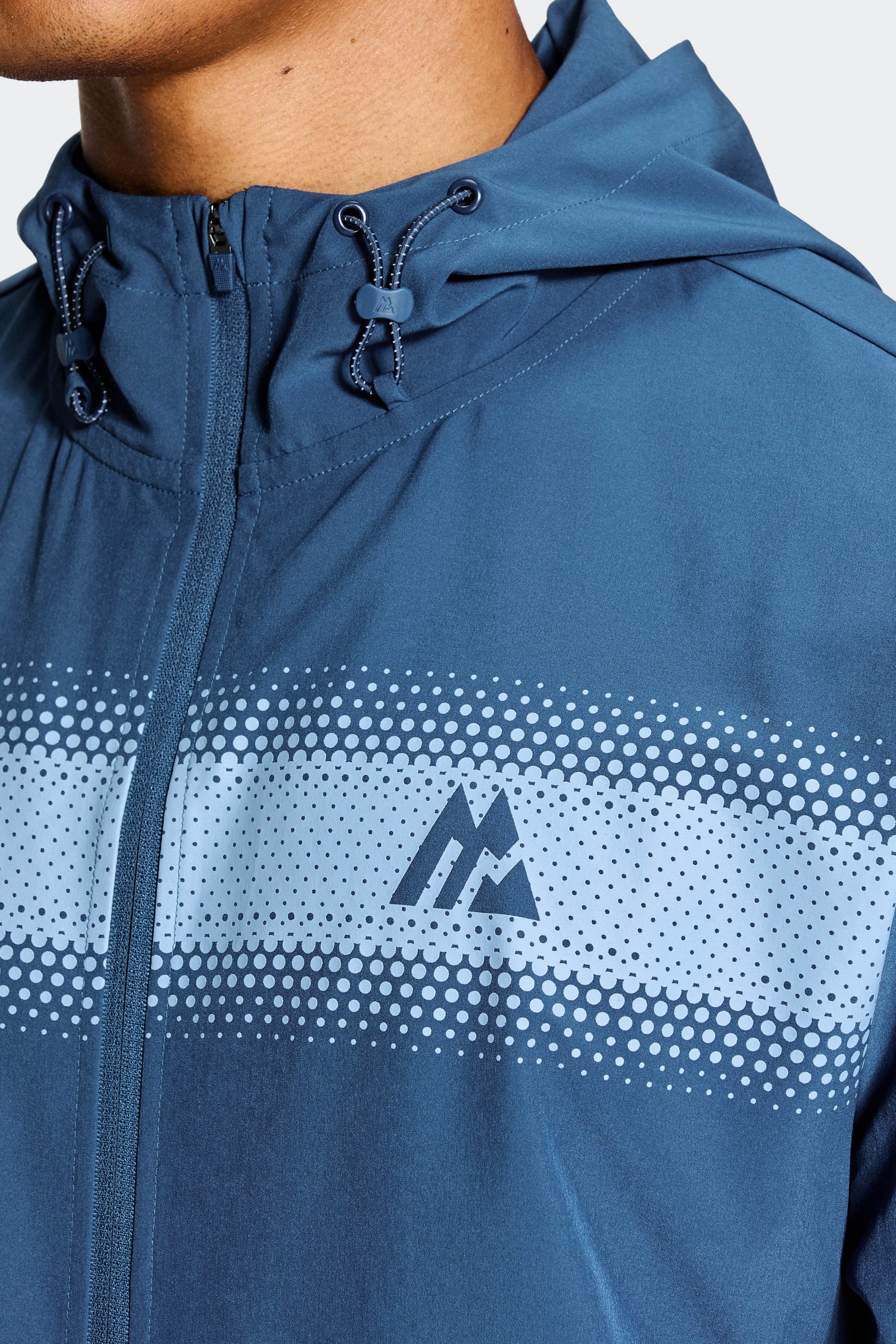 Pixel Jacket - Naval/Cloudy Blue