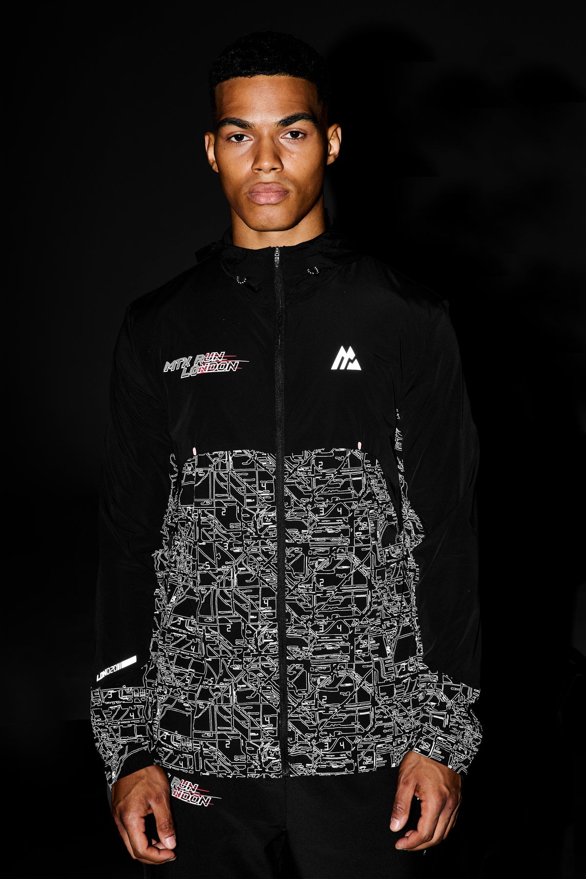 MTX Run City London Jacket - Black