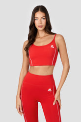 Vitality Sports Bra - Poppy Red