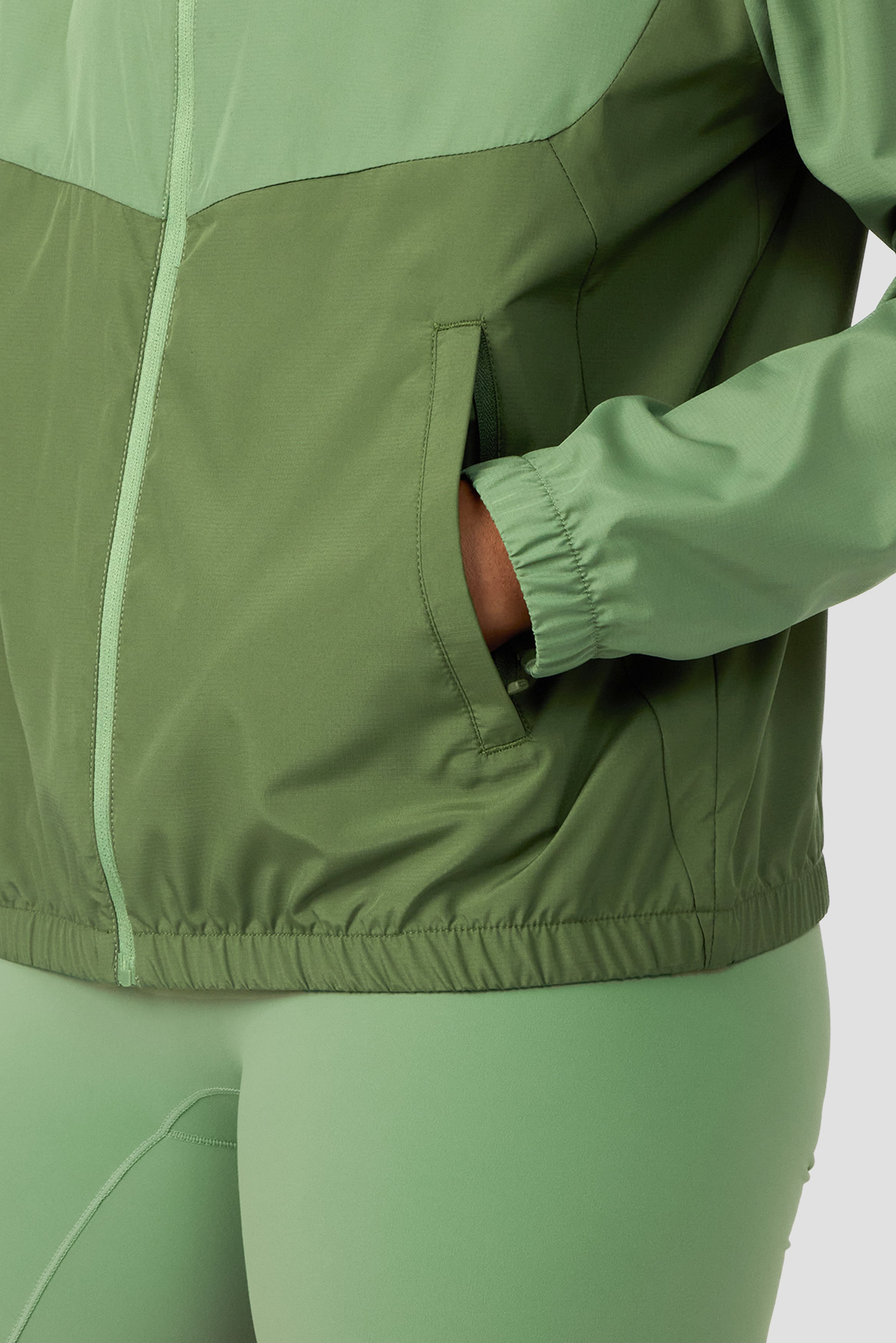 Montirex Storm Windjack - Berggroen | Sport- & Gymjack