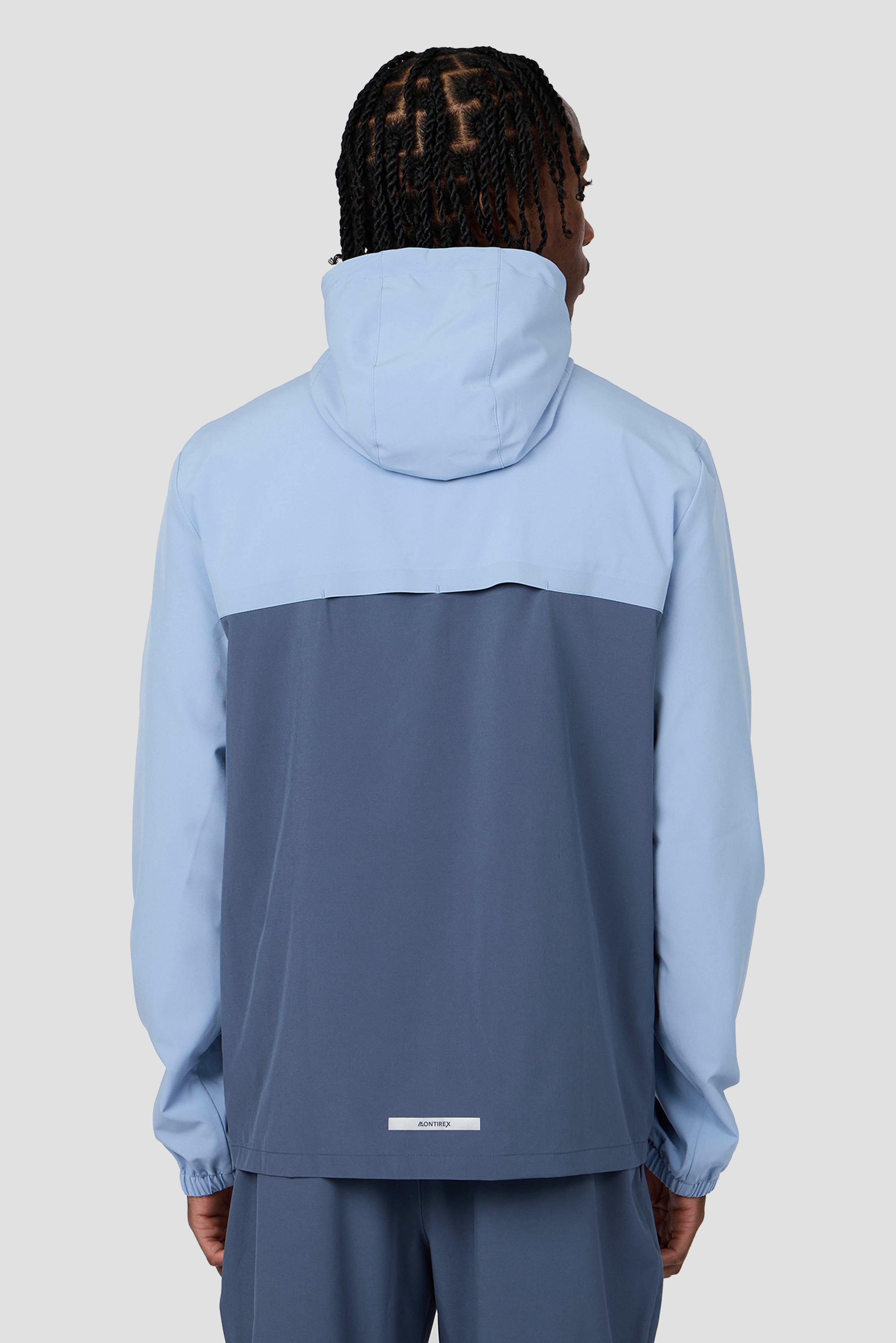 ジャケット・アウター BRISTOL DRY ACTIVE STRETCH RIBBED JACKET Swift Jacket Cloudy Blue by Montirex | Sportswear & Gymwear