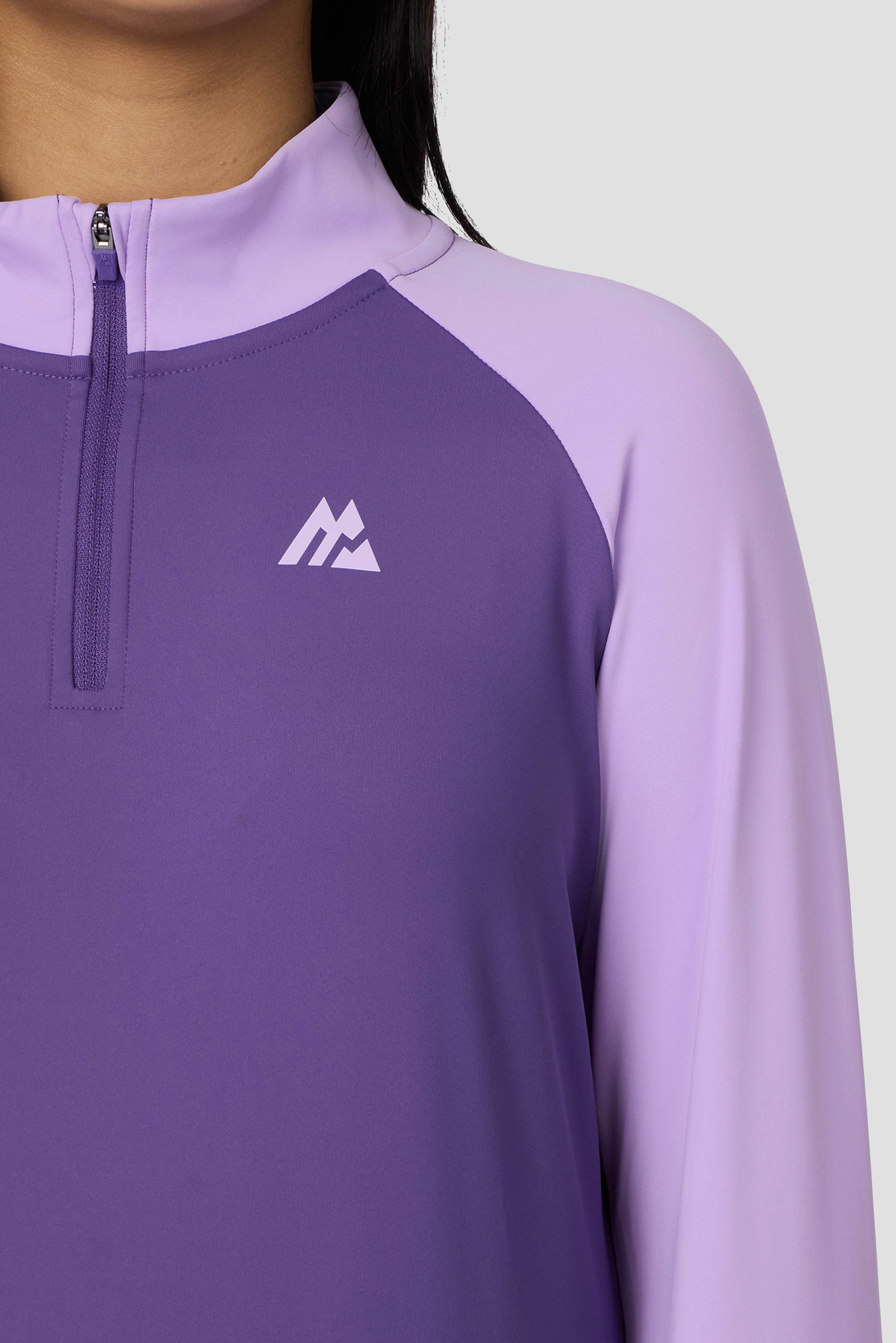 Girls Dash 1/4 Zip - Palazzo/Parma