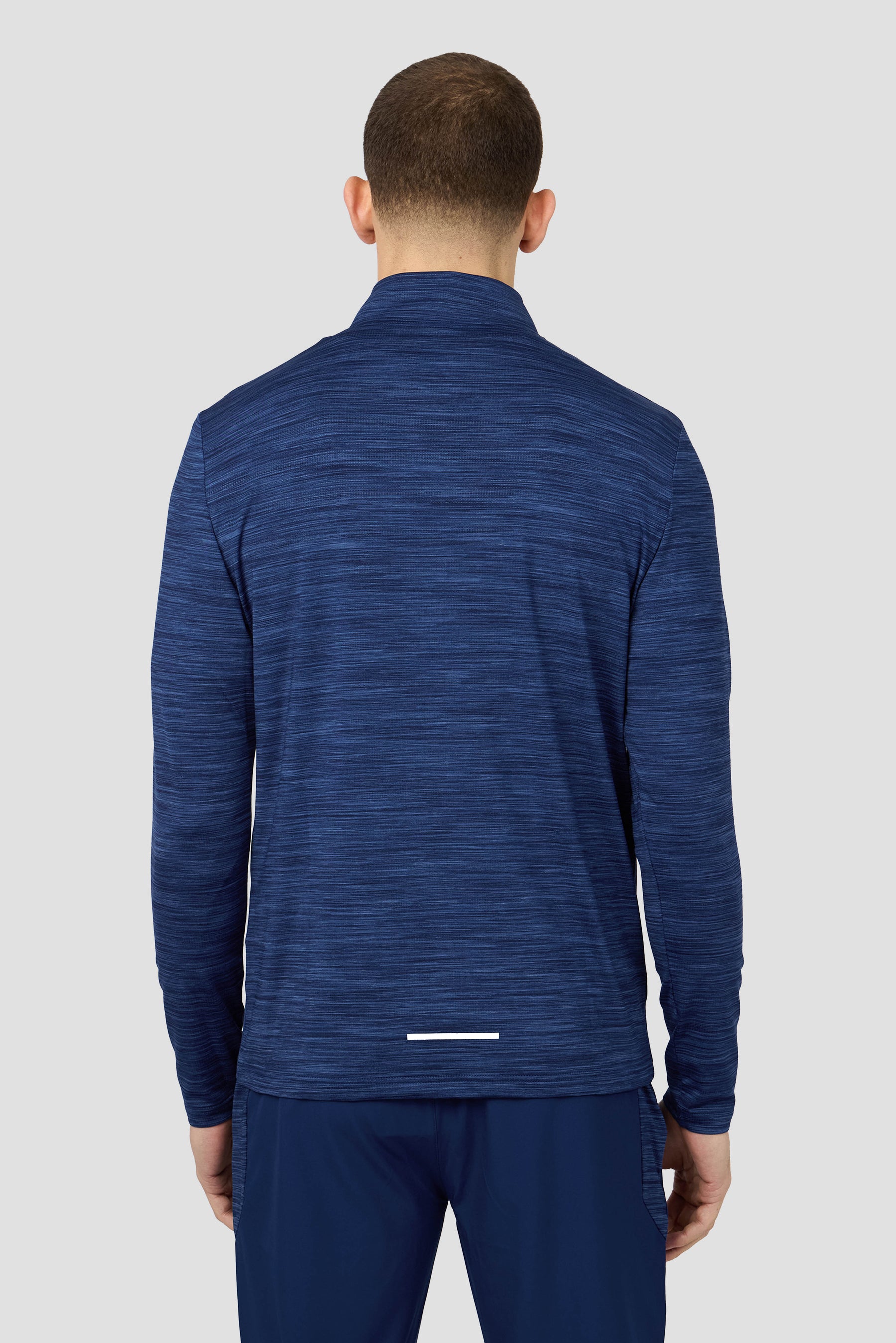 Trail 1/4 Zip - Navy Multi