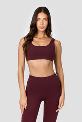 Form Sports Bra - Malbec