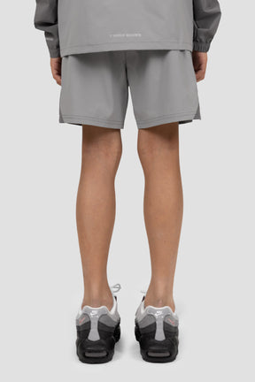 Boys Trek Tech Short - Platinum Grey/Cement Grey