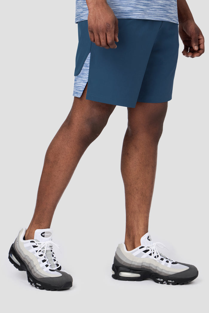 Trail Panel Short - Blue/Light Blue Multi
