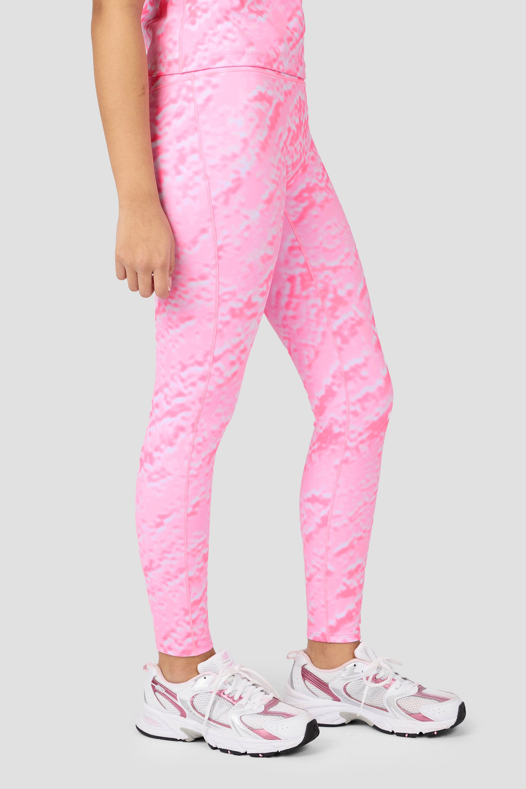Girls Celeste Legging - Candy Floss/Fuchsia/White