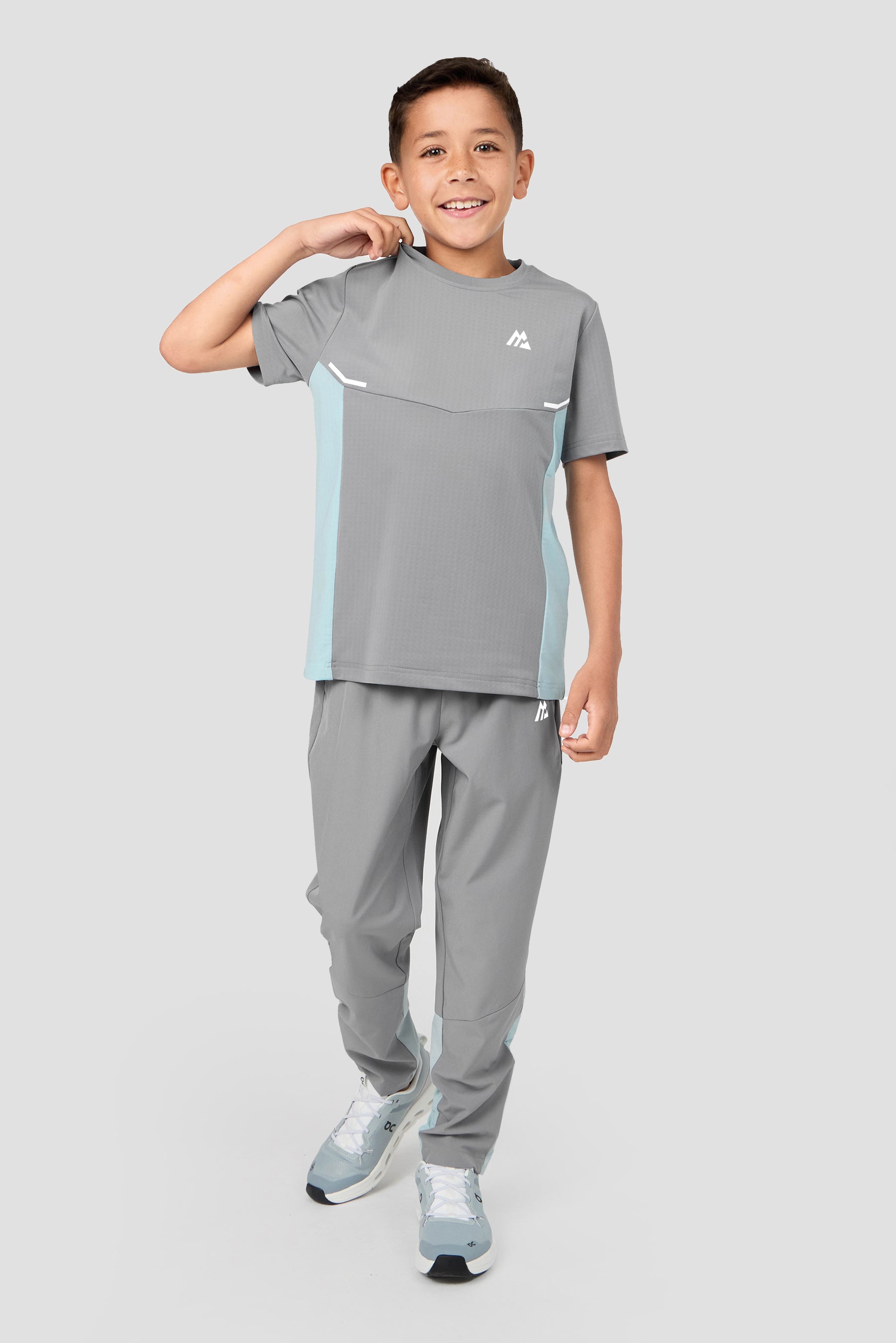 VORTEX T-SHIRT - MONUMENT/STERLING BLUE