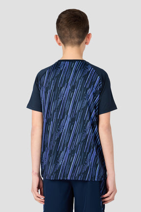 Boys Vigour T-Shirt - Midnight Blue/Ultraviolet