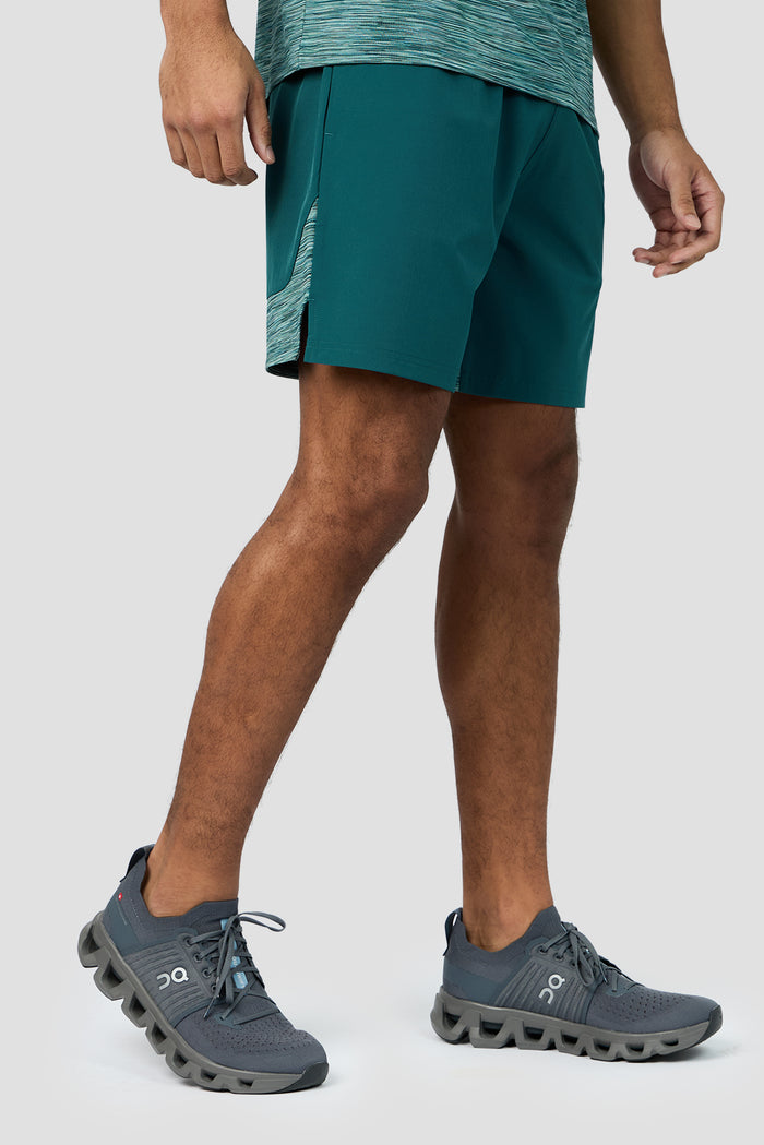 Trail Panel 2.0 Short - Light Teal Multi